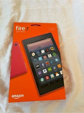 Amazon Fire 7 Tablet in Bright Pink - 8GB